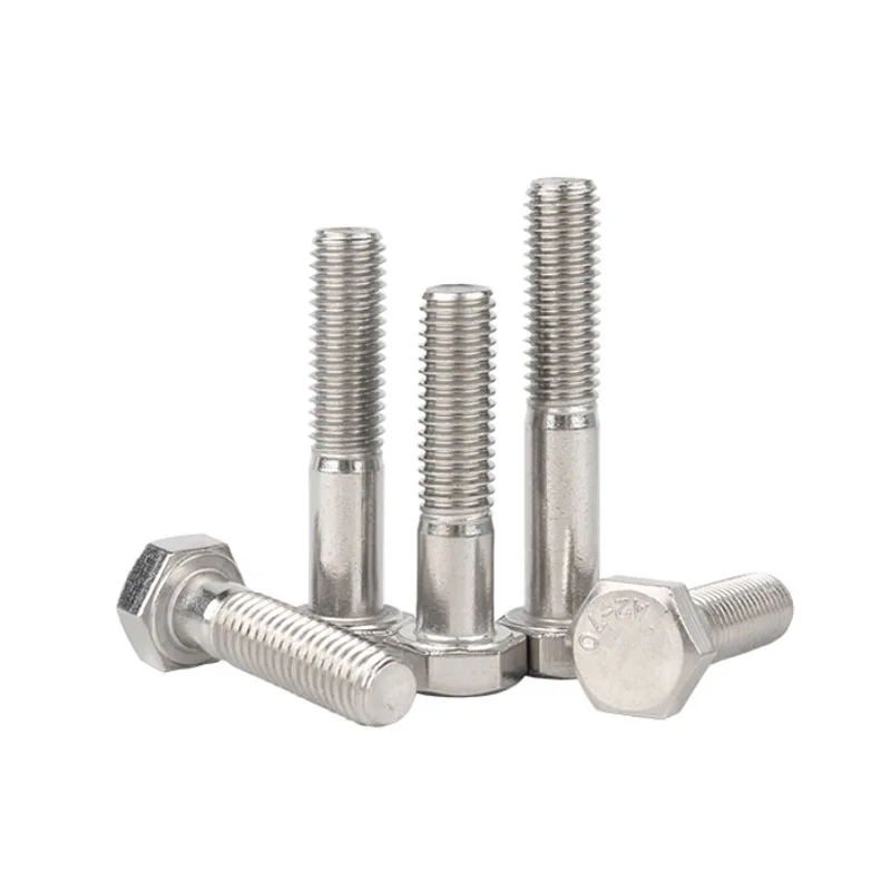 M6 M8 M10 M12 Partially Half Thread External Hex Head Screws DIN931 304 Stainless Steel Outside Hexagon Bolts