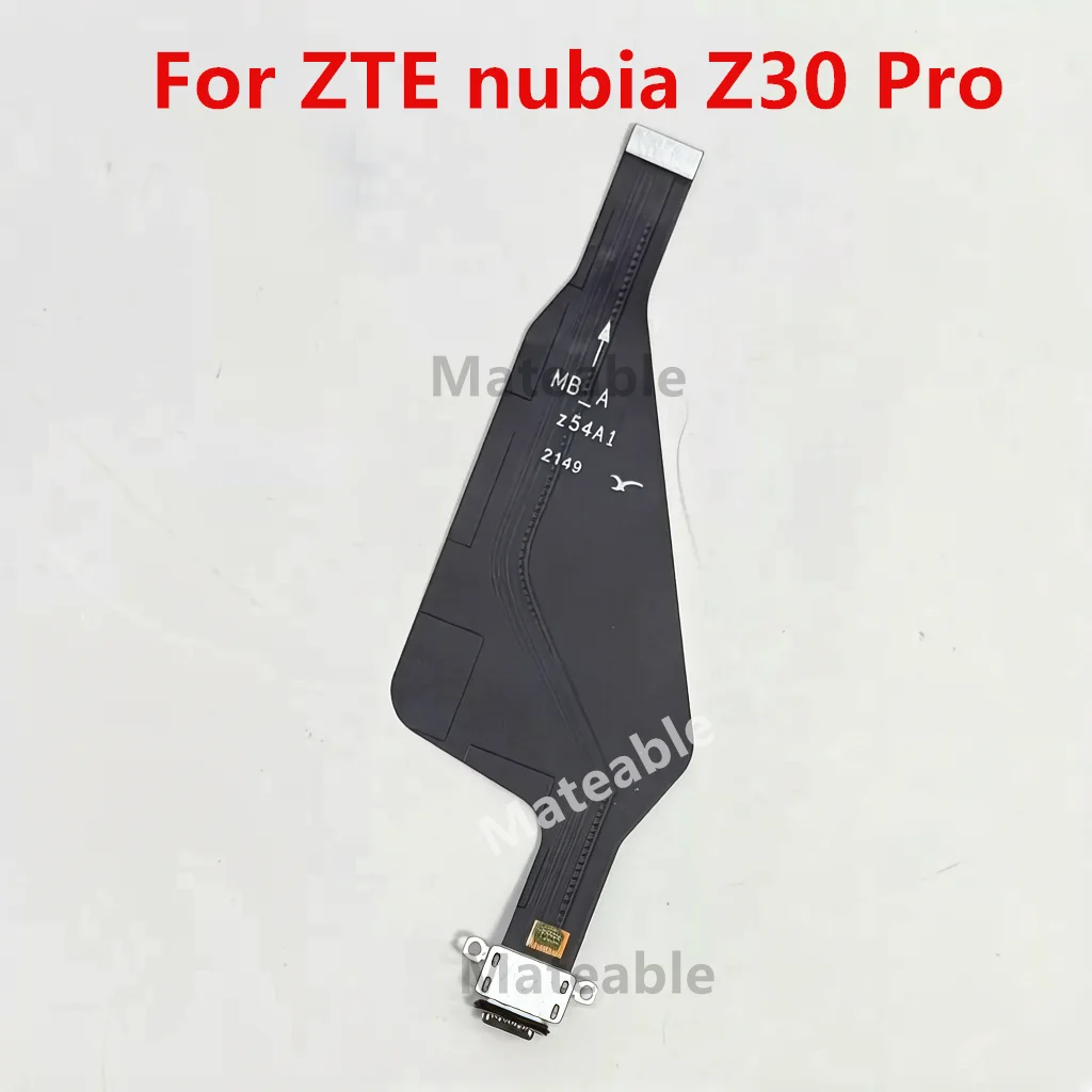 Z30Pro USB Charging Port For ZTE Nubia Z30 Pro NX667J Connector USB Charger Flex Cable Plug Dock Socket Jack Parts