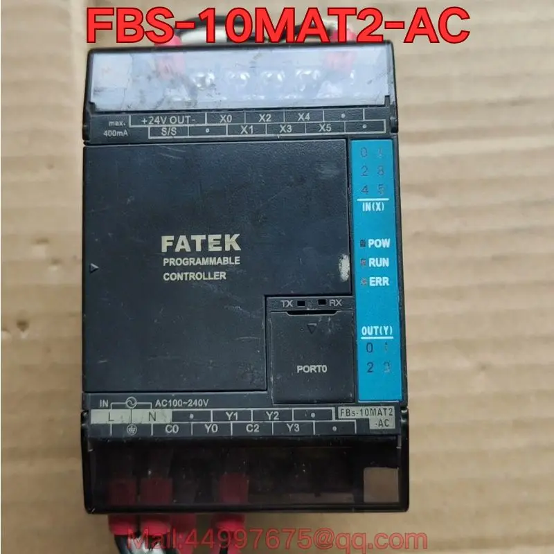 

Second-hand FBS-10MAT2-AC PLC module functional test is normal Latest price in September 2025