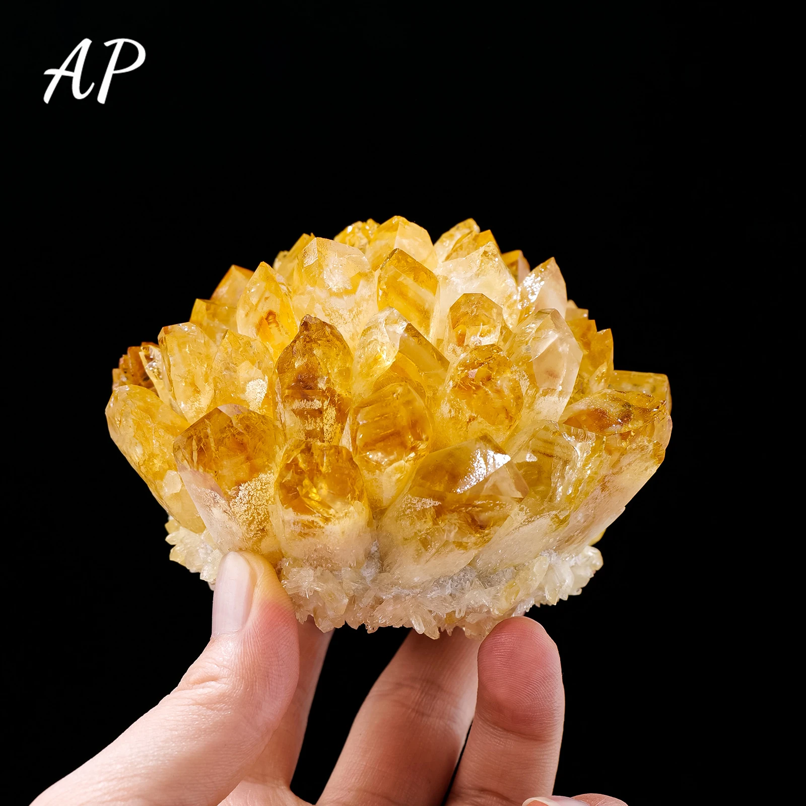 

1PC Crystal Raw Stone Citrine Tooth Cluster Irregular Crystal Cluster Healing Stone Yellow Crystal Mineral Specimens