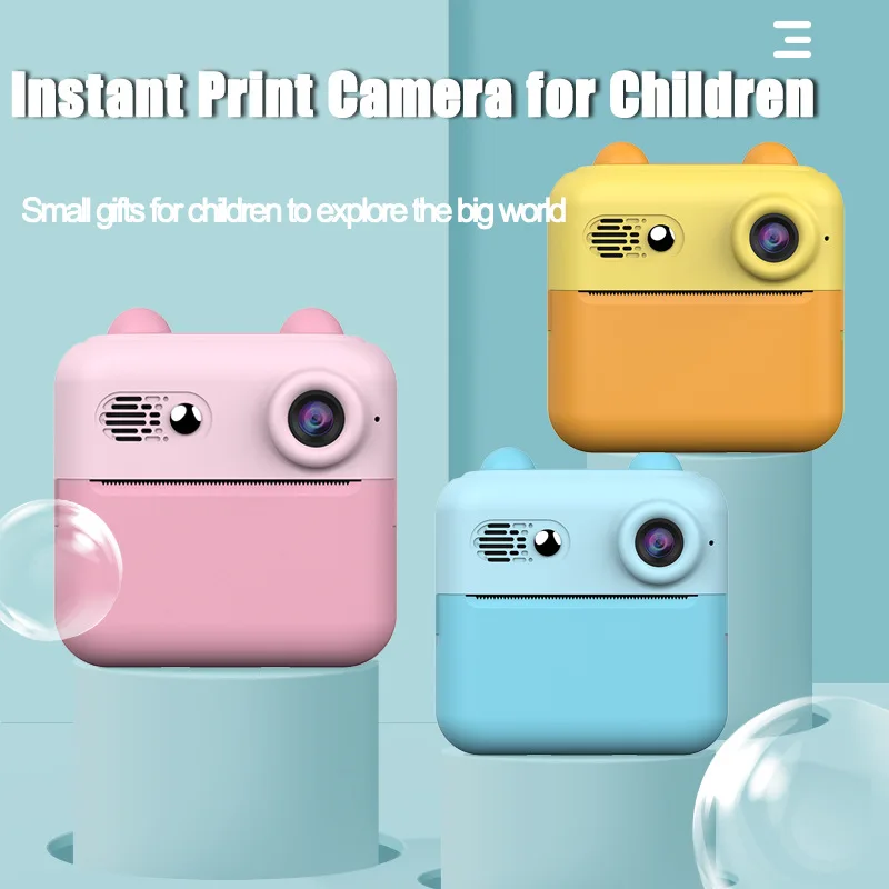 Child Camera Photographic Compact Digital Camera Children Vlogging Cameras Photocamera Photo Printer Portable Thermal Printer