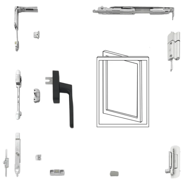 

Inward Swing Window System - Universal Invisible Design, Tilt Function & Space-Saving Space-Saving & Multi-Functional Design