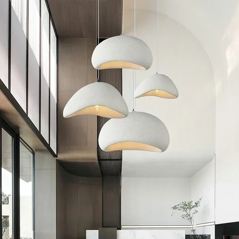 Lampe LED Suspendue au Design Nordique Japonais, Luminaire Décoratif d'Nik, Idéal pour un Loft, un Salon, une Salle à Manger ou une Chambre à Coucher