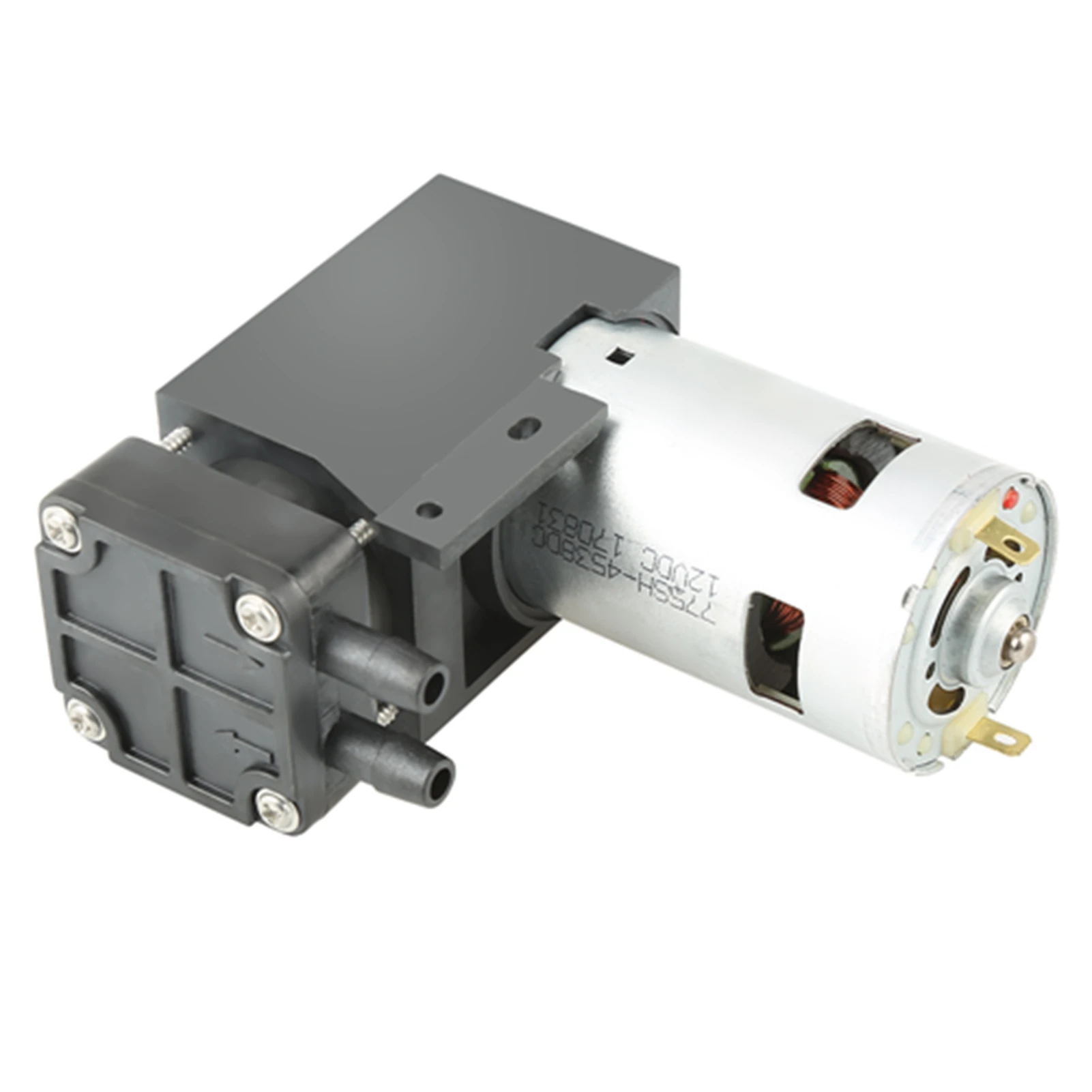 

Миниатюрный безмасляный вакуумный насос DC12V 42W -85KPa, коллекторный вакуумный насос постоянного тока, расход 40 л/мин, безмасляный насос VN-C4