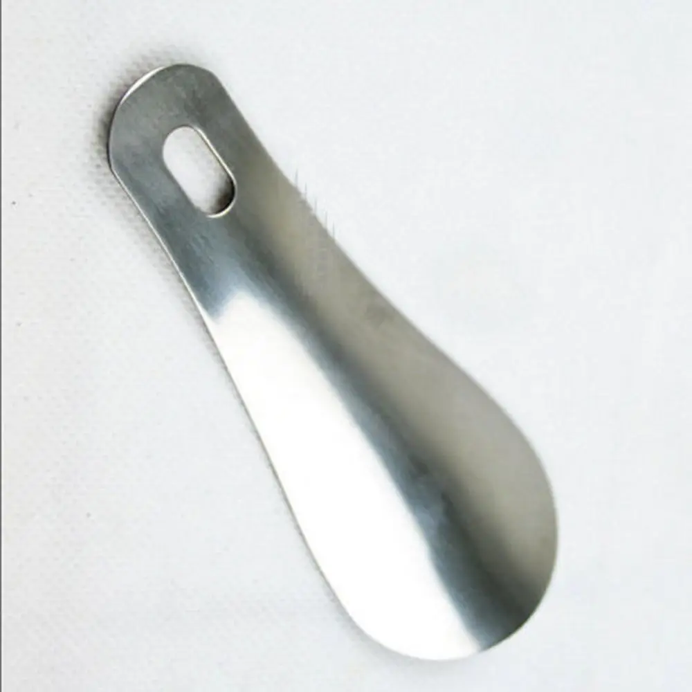 1 Pcs 10cm Stainless Steel Metal Shoe Horn Spoon Shoehorn Shoes Lifter Tool Professional Shoehorn Wholesale