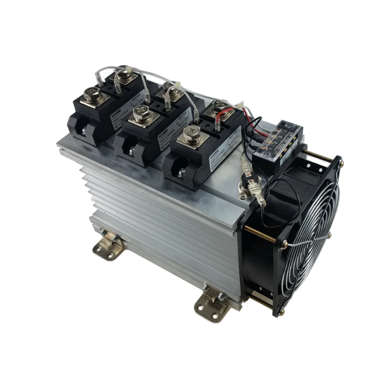 100A 200A industrial grade solid state relay complete set of 300A high power 400A 500A heating module