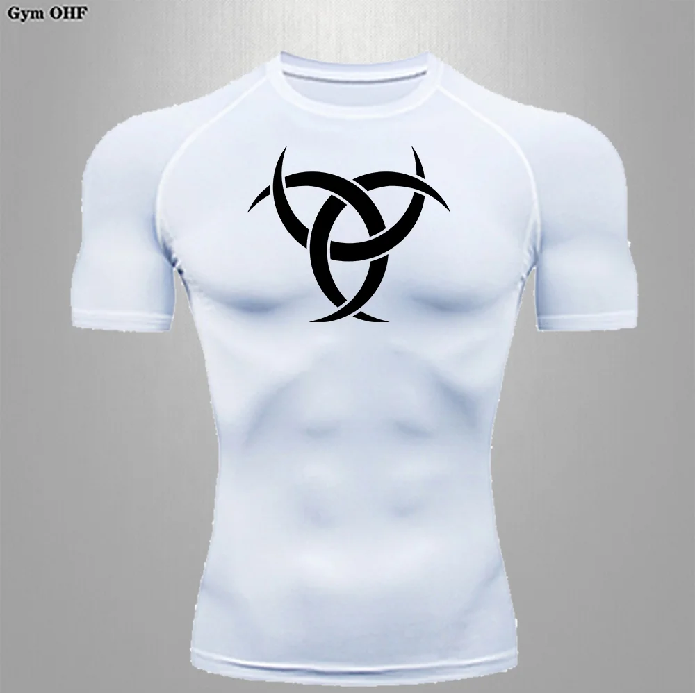 Men's Slim-fit T-shirt Cycling Sweat Absorption Breathable Running Accessory High-quality Elastic Workout Jogging Ultra Thin Top