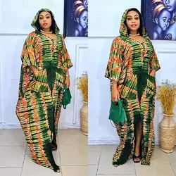 2025 African Dresses for Women Traditional Africa Clothing Dashiki Ankara Outfits Gown Abayas Robe Muslim Kaftan Maxi Long Dress
