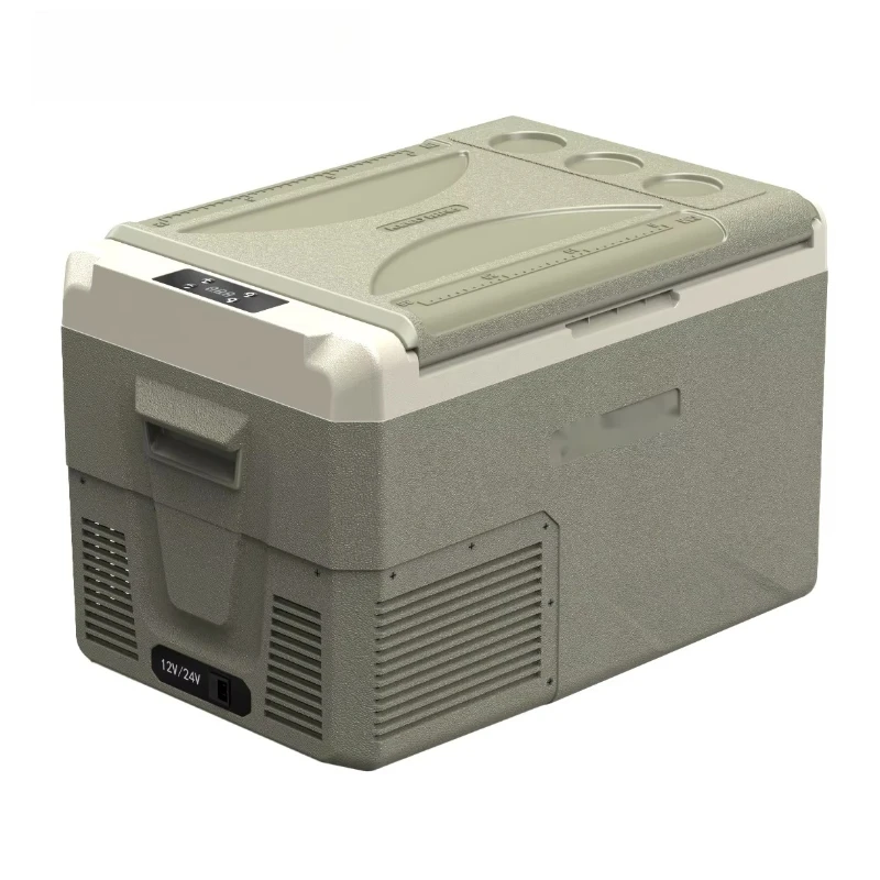 AC.684.187 LED Lighting Eco-Friendly 35L 45L 55L Car Refrigerator  DC Compressor Freezer Electric Cooler Box