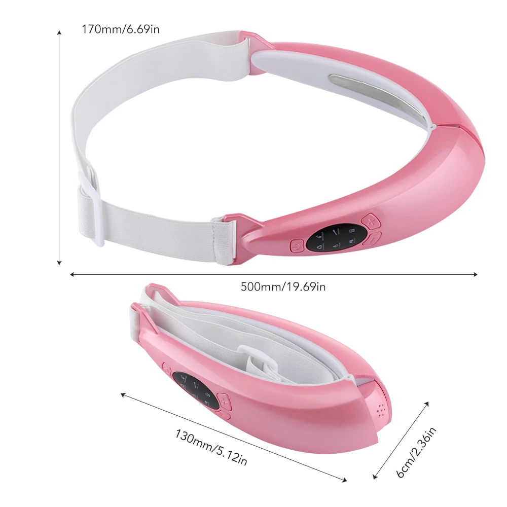 EMS Facial Lifting Device Face Slimming Vibration Massager Double Chin Removal V-Face Line Lift Belt Cellulite Jaw Instrument