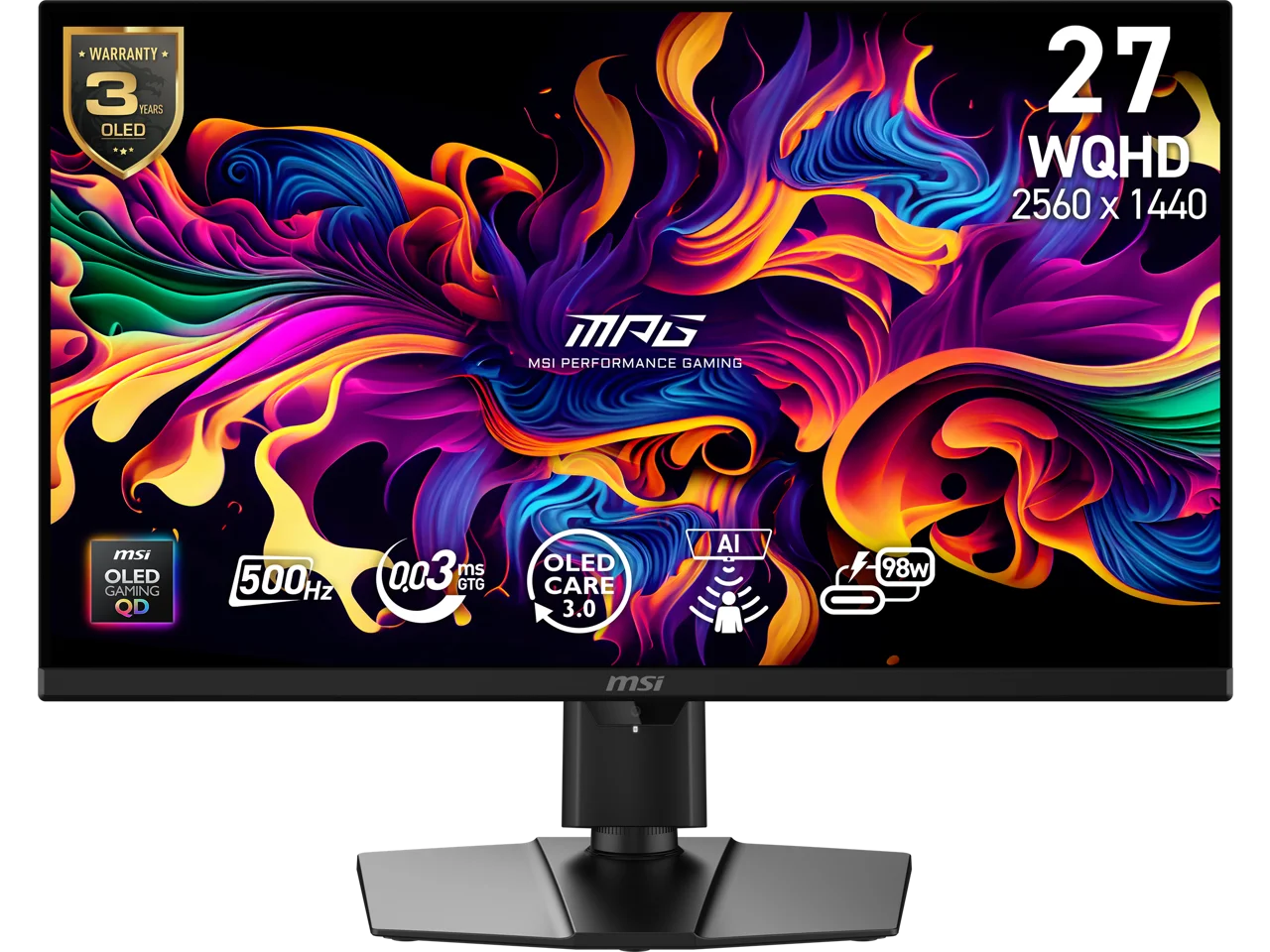 Gaming Console X50 - Moniteur de jeu MSI 27 pouces