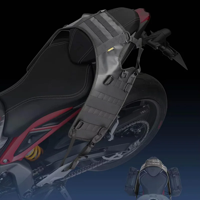 

Основание седельной сумки для мотоцикла подходит для универсальной сумки на заднее сиденье двигателя, установка багажника, боковая сумка, аксессуары для мотокросса