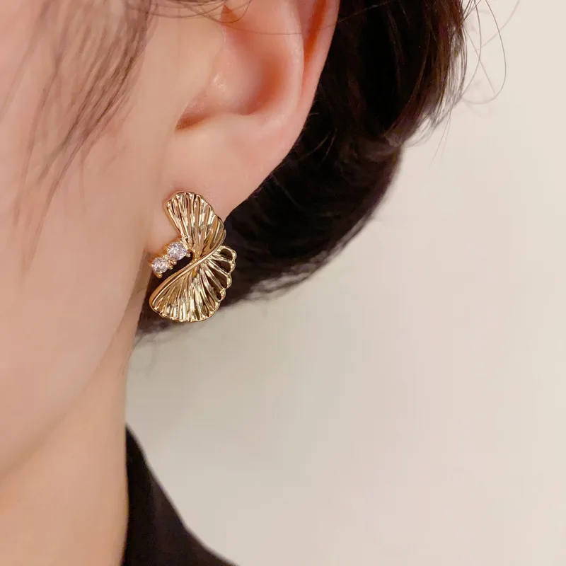 قلادة أقراط للسيدات مع إبرة فضية S925 ريترو، إكسسوارات مجوهرات بسيطة وعصرية ومتعددة الاستخدامات