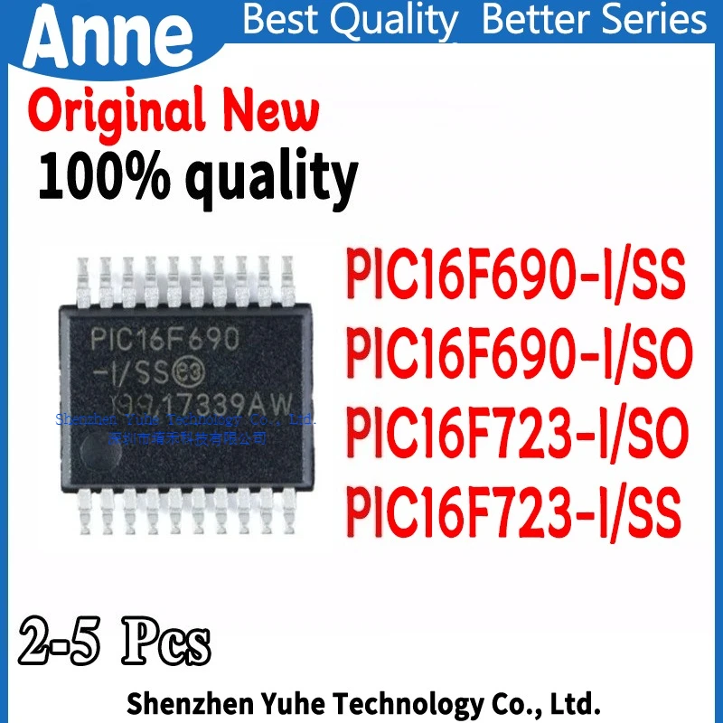 (2-5piece)100% New PIC16F690-I/SO PIC16F690-I/SS PIC16F690-I PIC16F690 sop-20 PIC16F723-I/SO PIC16F723-I/SS PIC16F723 sop-28