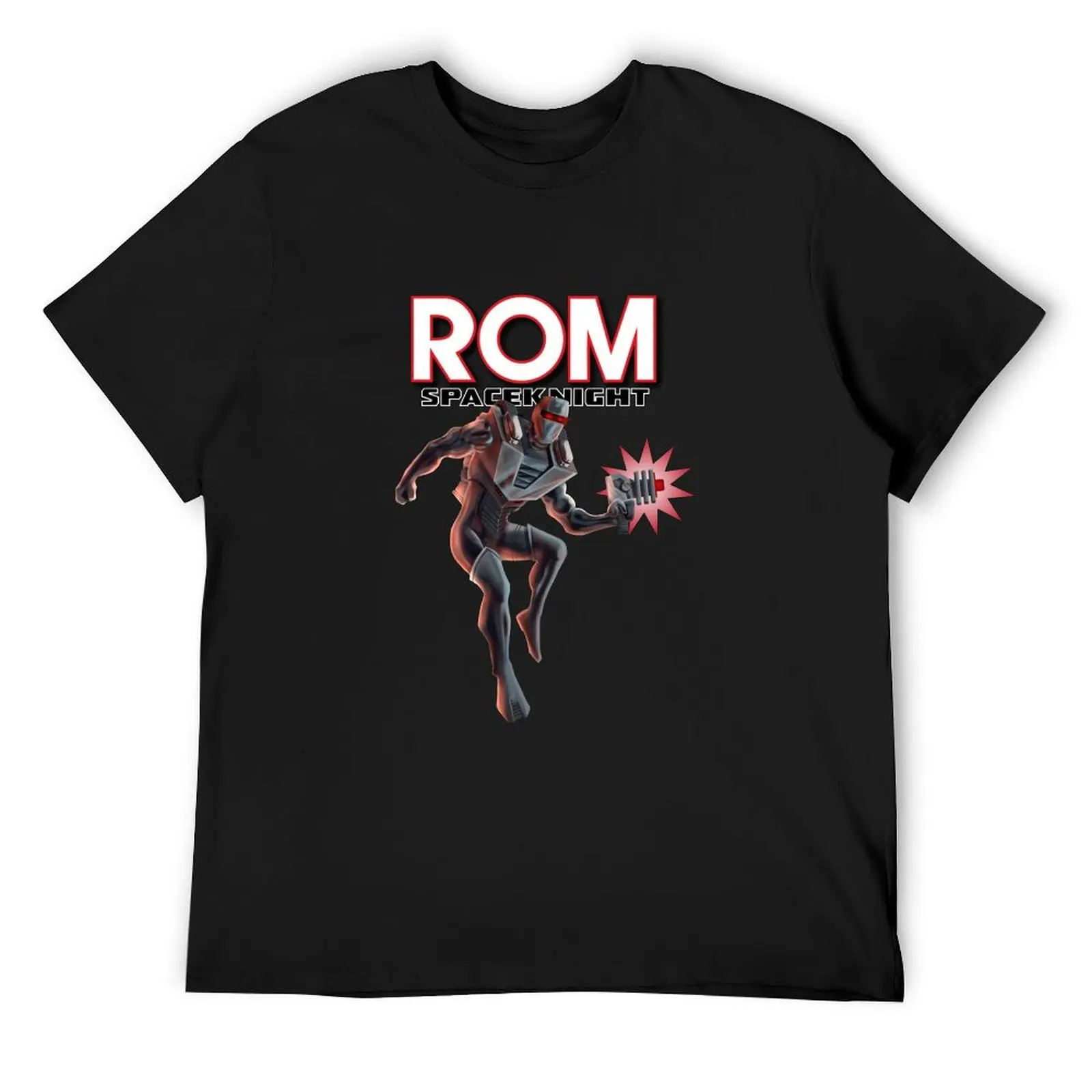 

Rom Spaceknight Cyborg anime gifts T-Shirt sweat summer tops plus size tops mens designer clothes