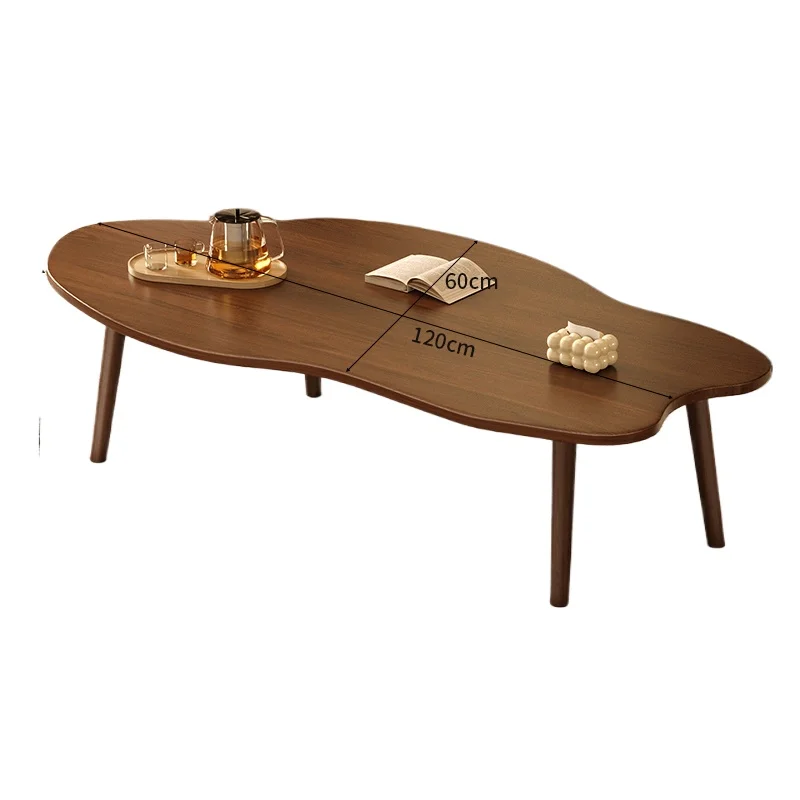 

Coffee table small apartment new double-layer sofa tea table light luxury small table modern living room home