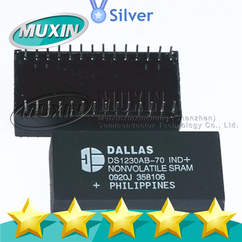 DS1230AB-70 DIP28 Electronic Components DG526CJ DG538ADJ DLW5BTM102TQ2 DP8570AN DQ28C64-200 New Original DS1213C