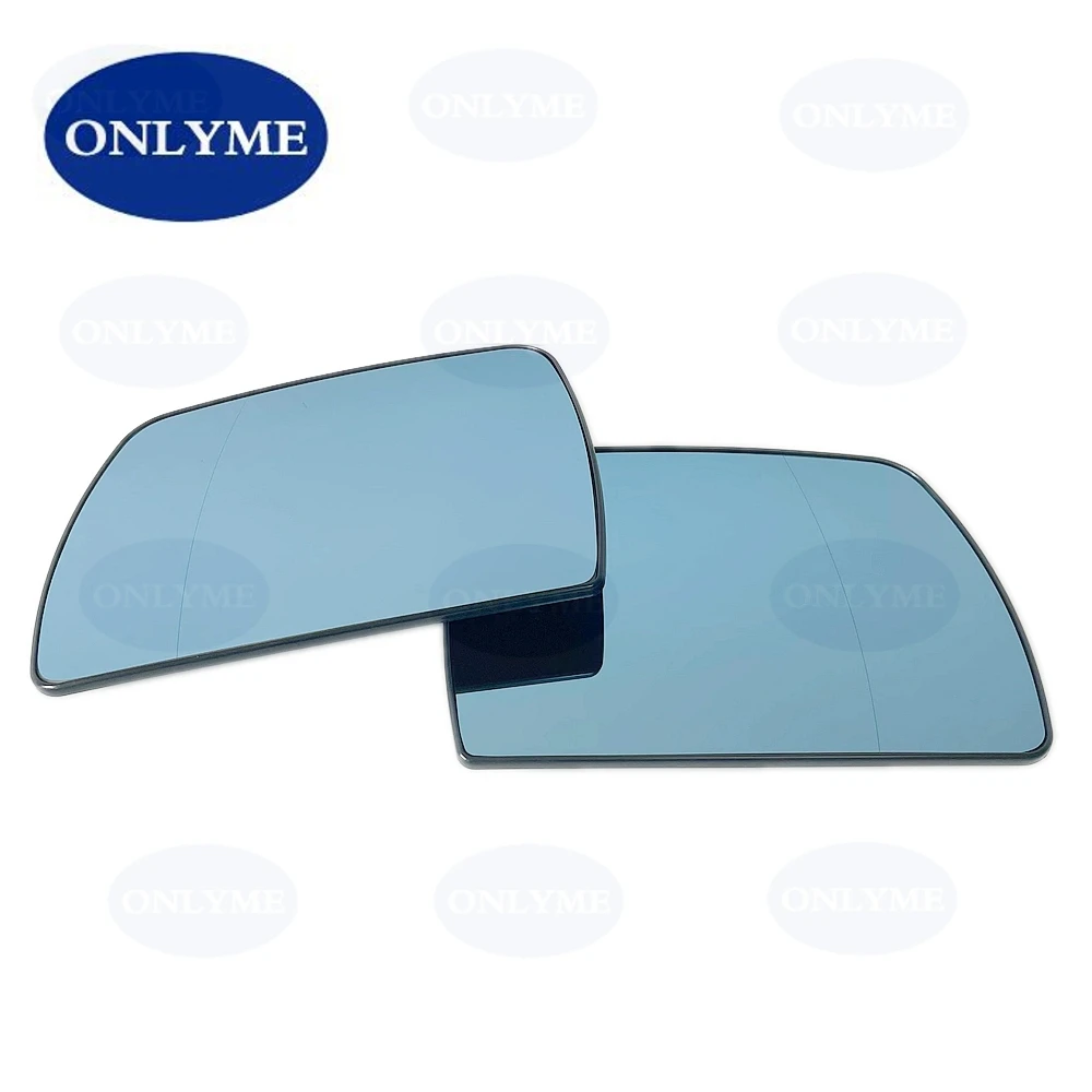 Wide Angle Heated Blue Mirror Glass For BMW X3 / E83  2004 2005 2006 2007 2008 2009 2010