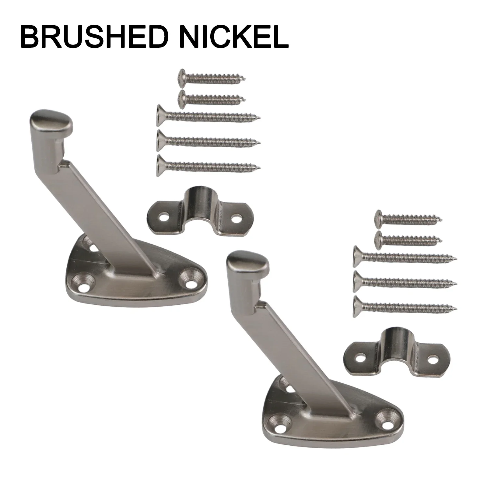 Black Aluminum Alloy Handrail Bracket Heavy Duty Railing Bracket Adjustable Bracket User-friendly Design Versatile Applications