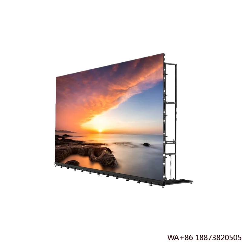 LEDディスプレイ 屋外用 P3.91 薄型パネル クイックデタッチャブル 500*1000mmパネル 結婚式レンタル用