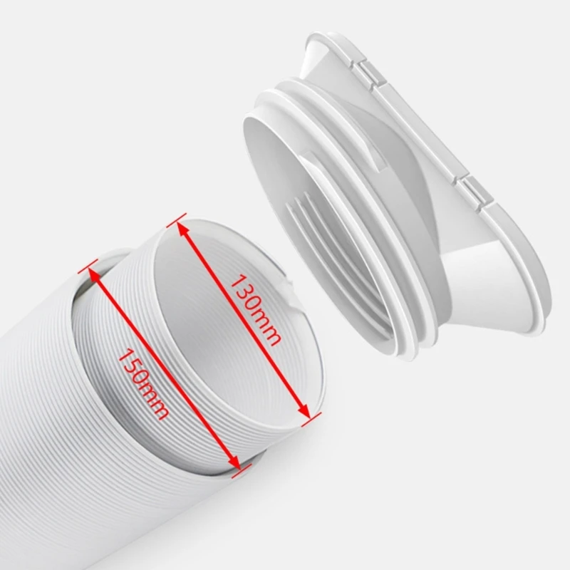 Đầu nối ống xả điều hòa động 130mm/150mm