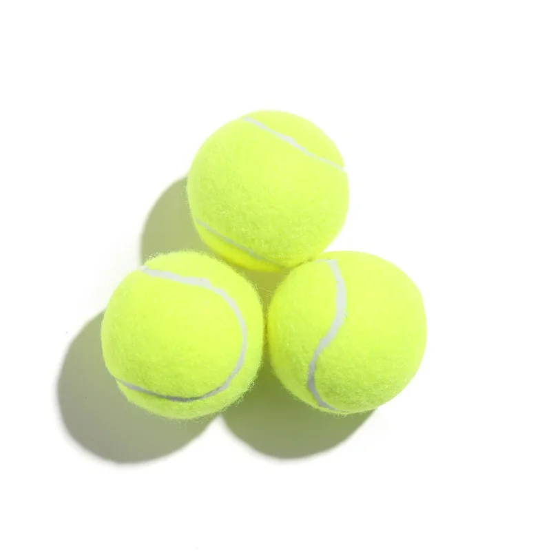 1 Pcs Tennis Balls High Bounce Practice Training Outdoor Elasticity Durable Tennis for Dogs Bite Chase and Chomp 6.4CM Dog Ball