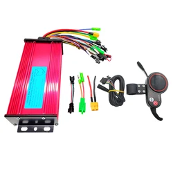 36V 48V 60V 1200W 1500W  2000W Electric Bike Scooter Controller with LCD Display Thumb Throttle Fit TF100 S866 TF200