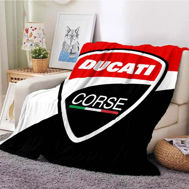 

Ducati Motorcycle Icon Print Living Room Blanket picnic blanket throw blanket thin blanket flannel blanket throw