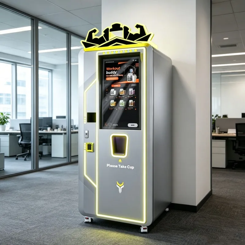 Self Service Protein Shake Machine Smart Drink Dispenser for Gym Shopping Center Customizable