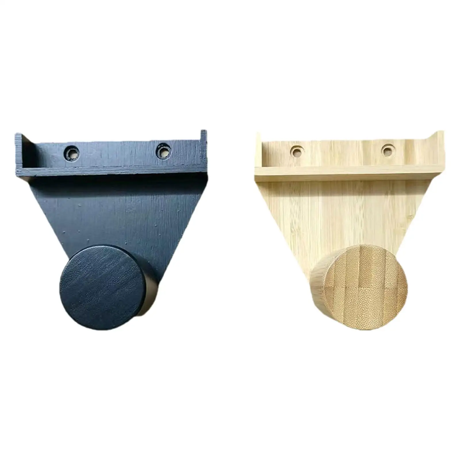 

Wooden Snooker Triangle Organizer Wall Mount 12cmx12cm Quick Installation Accessories Chalk Holder
