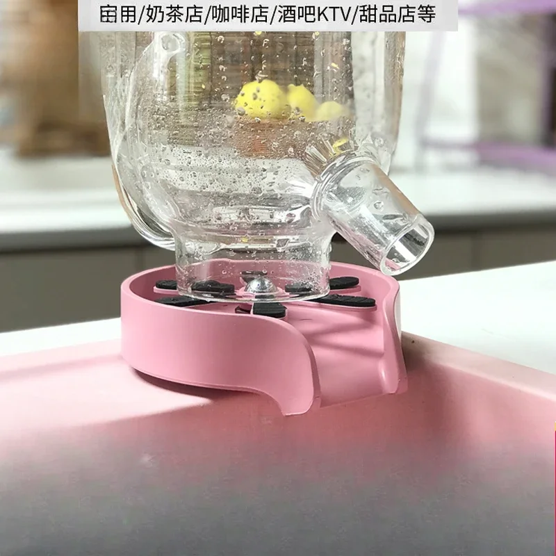 Pink High Pressure Quick Cup Rinder Press Type Home Kitchen Rinse Bottle Commercial Milk Tea Coffee Shop Multi-color