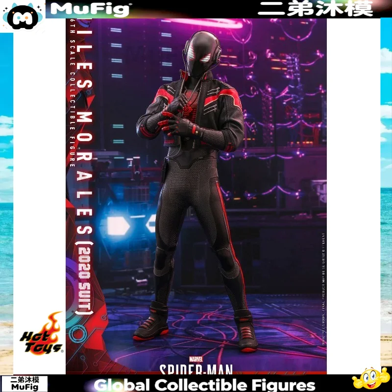 In-stock HOTTOYS HT VGM49 Spider-Man 2020 Suit Miles Morales Action Figure Collectible Gift