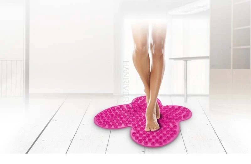 나비 모양 손가락 누름판 가정용 발 마사지 패드 러닝 남성 발가락 누름판 피트니스 발 패드