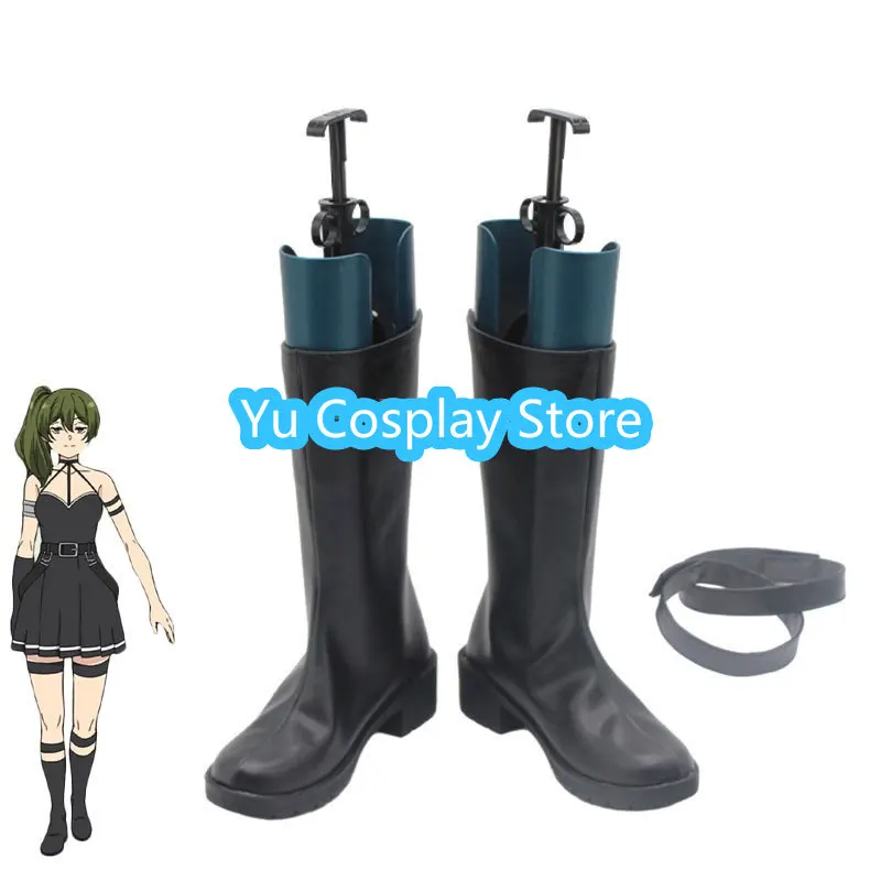 Yuberu Cosplay Shoes PU Leather Shoes Anime Frieren at the Funeral Cosplay Prop Halloween Carnival Boots Custom Made