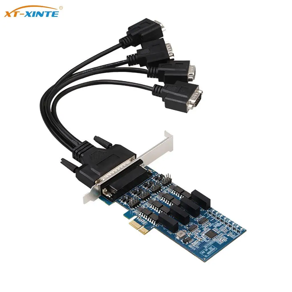

PCI Express 2/4 порта высокоскоростная карта расширения RS422 RS485 мульти серийный PCIe промышленный класс I/O карта встроенная опто-изоляция
