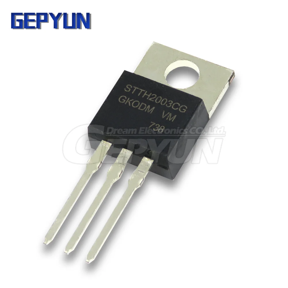 5PCS STTH2003CG TO-220 STTH2003 TO220 2003CG