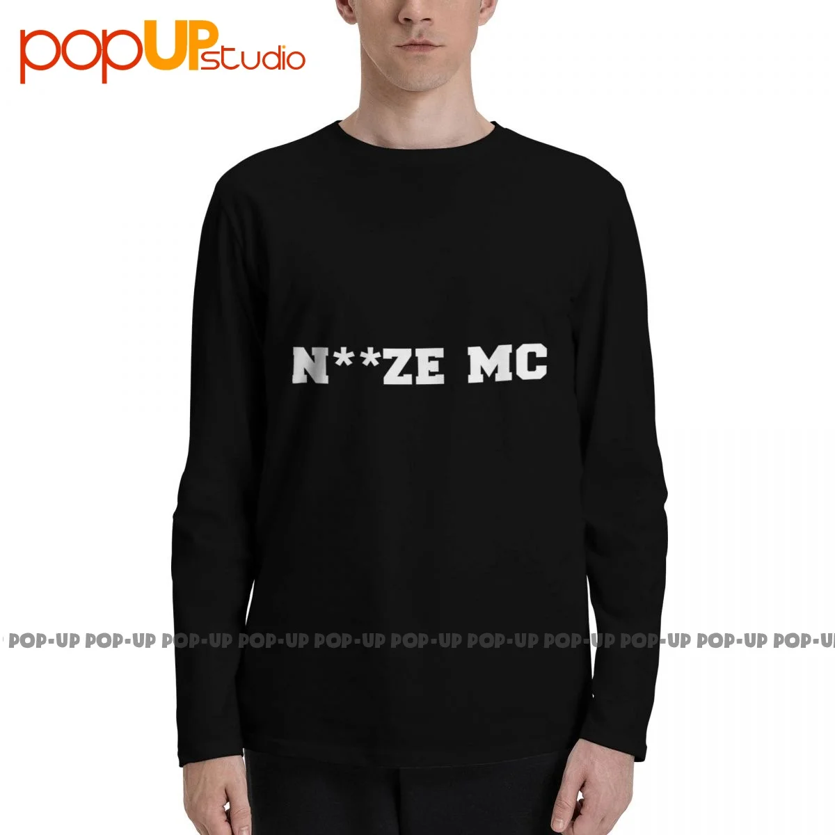 Noize Mc Russian Band Long Sleeve T-Shirts T-shirt Tee Gift Trend Hip Hop Comfortable