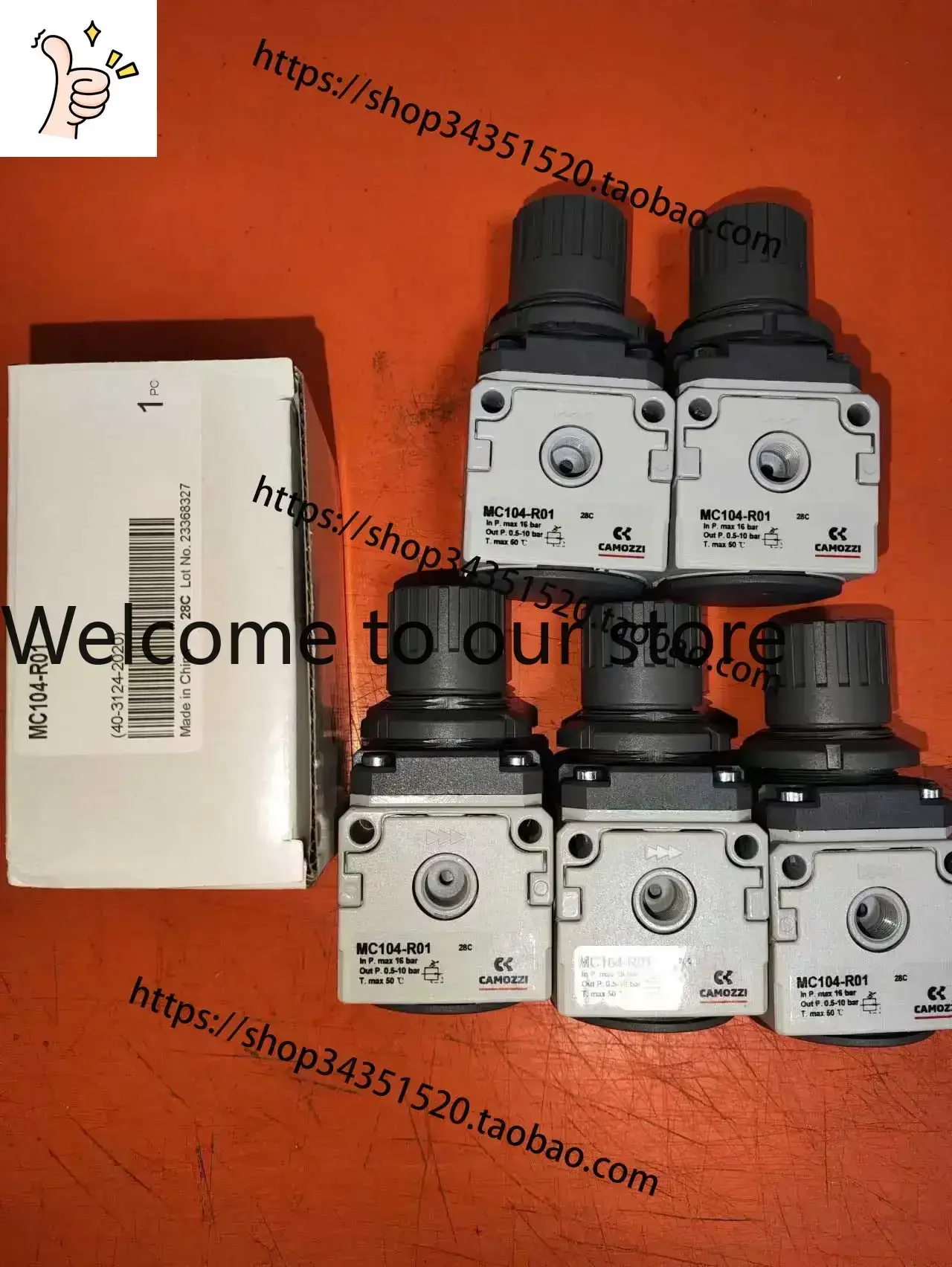 

2026.4Customized Kangmaosheng CAMOZZI MC104-R01 Pressure Reducer Kangmaosheng Filter Pneumatic Components