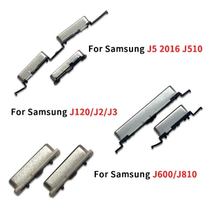 Getestete Telefon -Stromlautstärke Samsung -Taste, neue externe Ein- und Ausschalten von Schlüsselreparaturteilen, Samsung J5 2016, J510, J2, J3, J600, J810 12 Hauptverkaufsnormalknopf J5 - №7