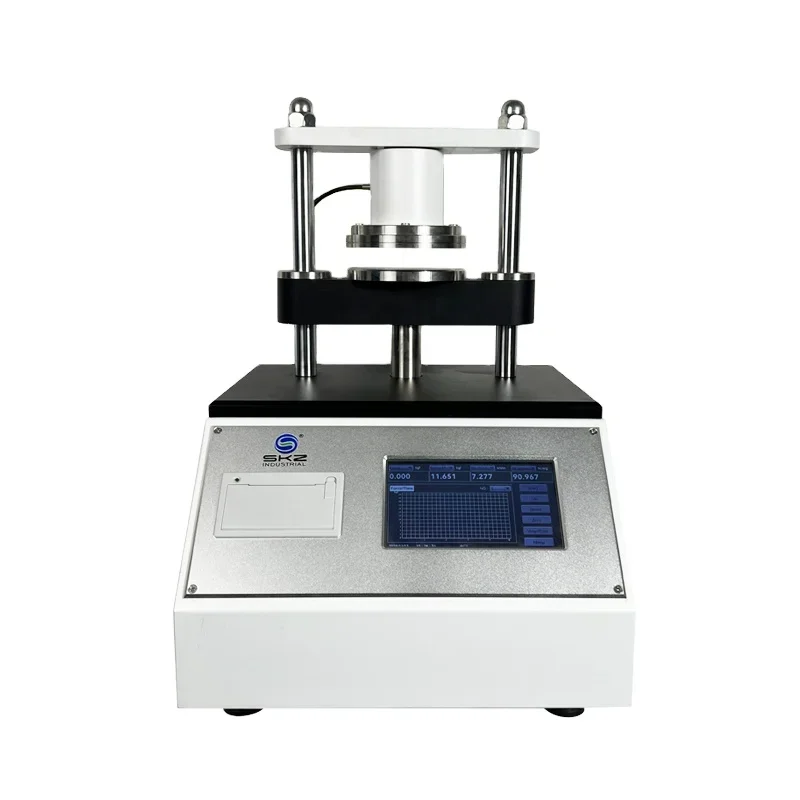 2026 SKZ112 Professional Paper Testing Equipment Have Built-in Mini Printer Crush Tester for University Pulp & Paper Lab