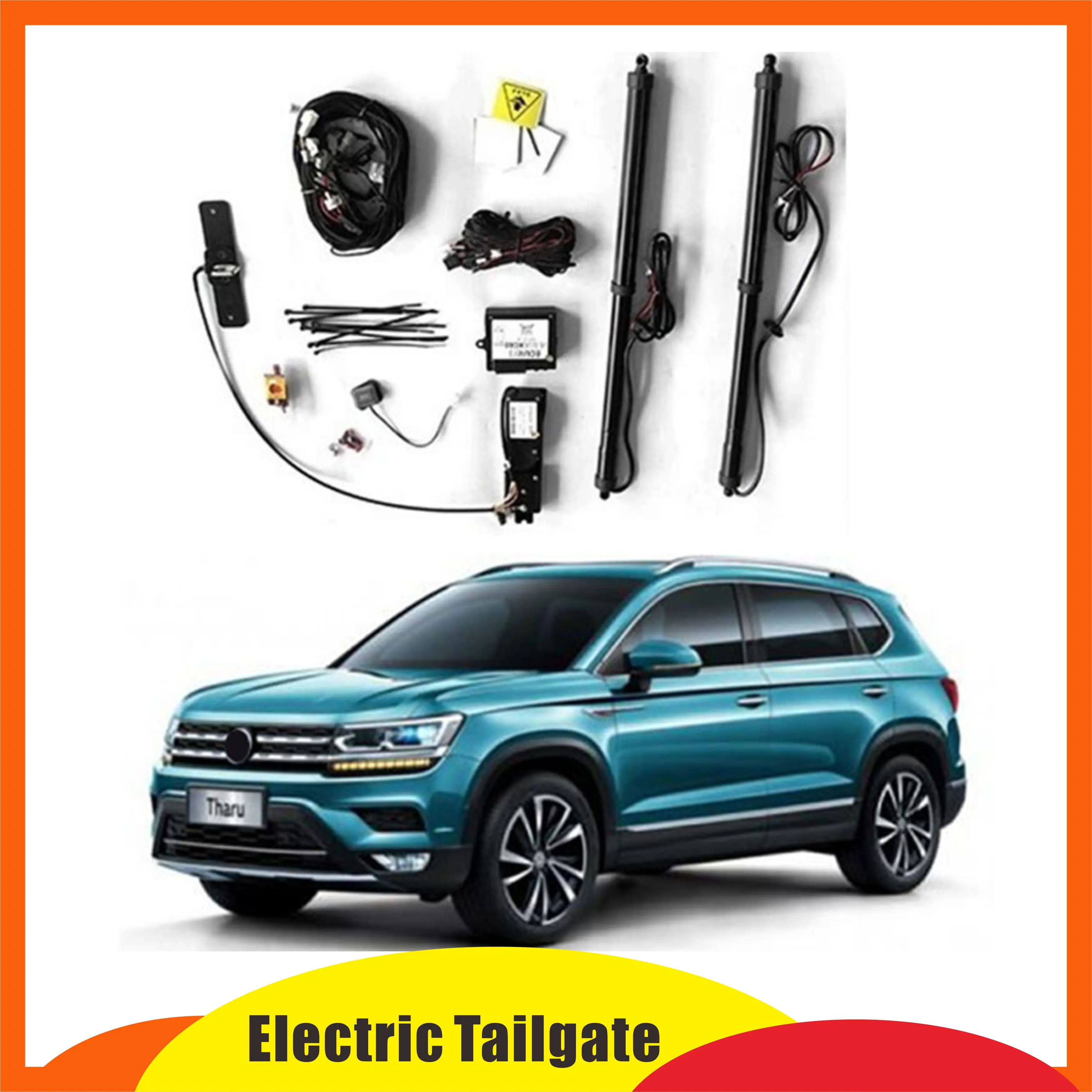 

For vw TAYRON 2018+ control of the trunk electric tailgate car lift auto automatic trunk opening drift drive kit foot sensor