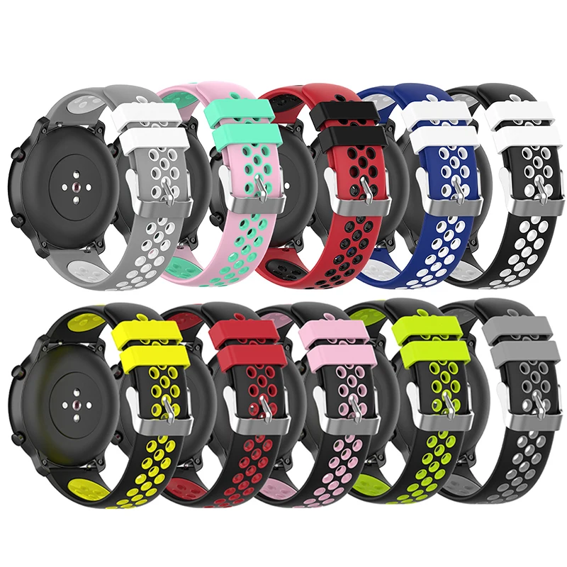 20Pcs 22mm Strap For Samsung Gear S3 Frontier/Classic Galaxy Watch 3 Sports Silicone Band For Samsung Galaxy Watch Strap