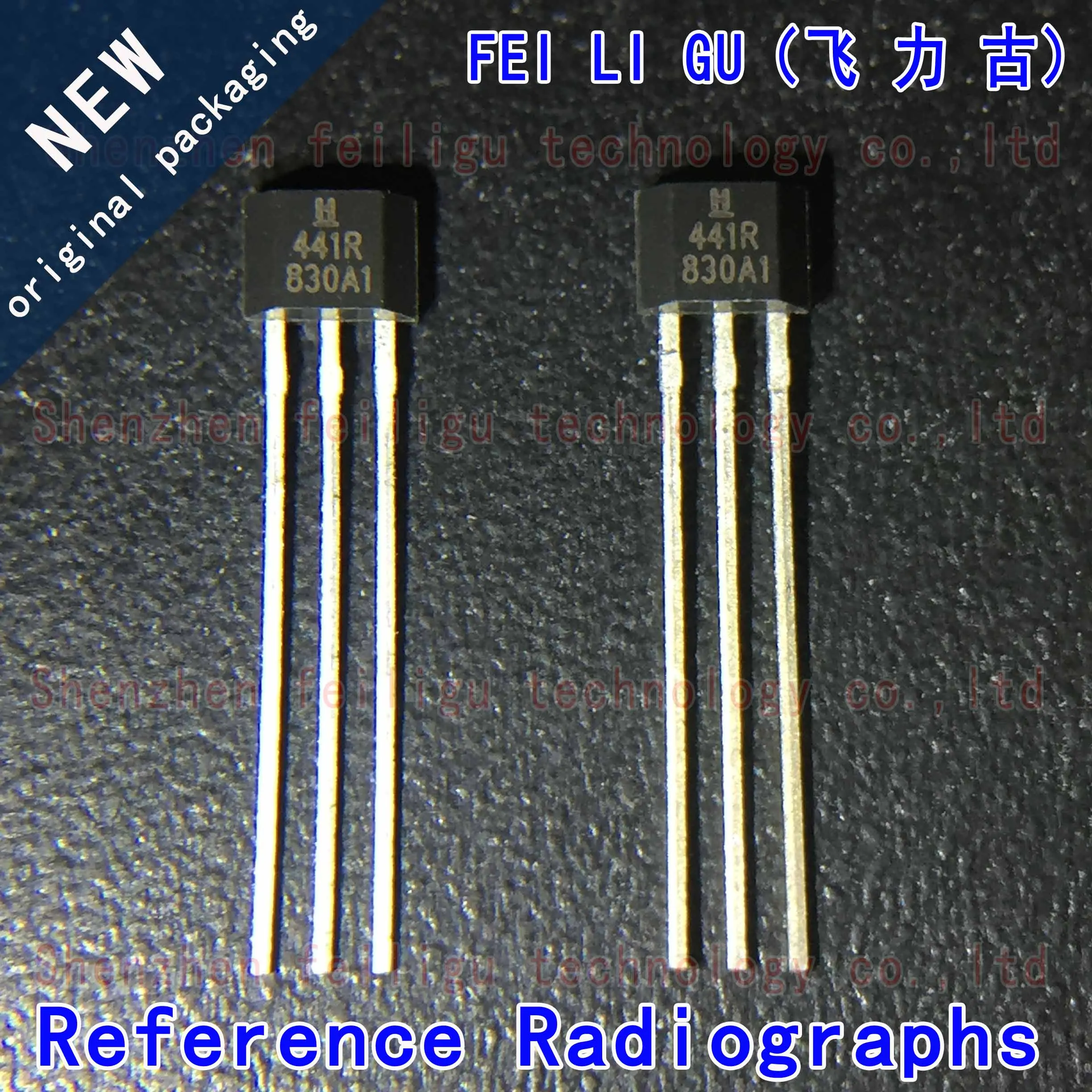 5/15/30/50Pieces (New) original SS441R SS441 silkscreen:441R package:TO-92 Hall effect digital position sensor chip