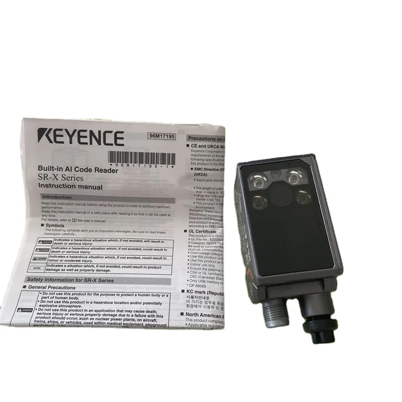 Large inventory Keyence  SR-X100 industrial AI camera barcode reader