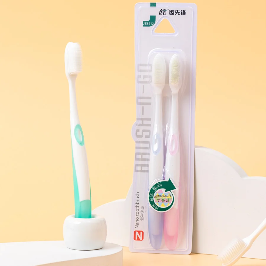 The Pioneer of Healthy Teeth - JE8212 Nano Toothbrush. With its advanced 19-11-HSI design and ultra-fine Anmi bristles, this too