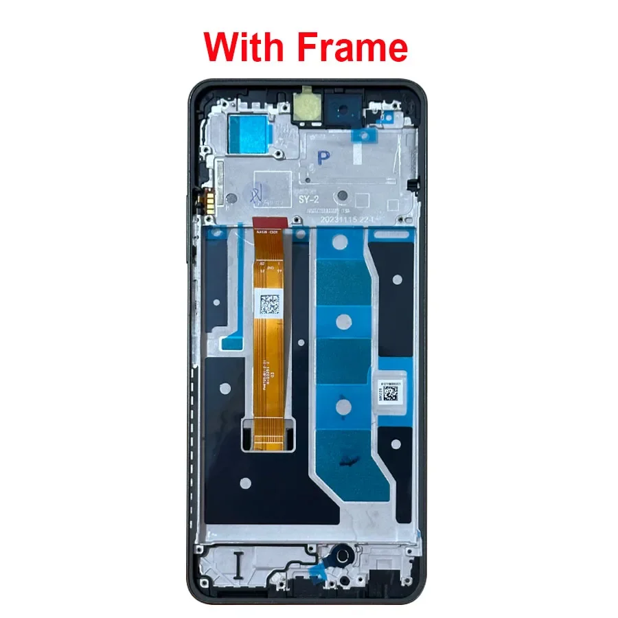 6.72\'\' For Realme C67 4G RMX3890 LCD Display With Frame Touch Screen Digitizer Assembly For Realme C67 4G Screen Replacement