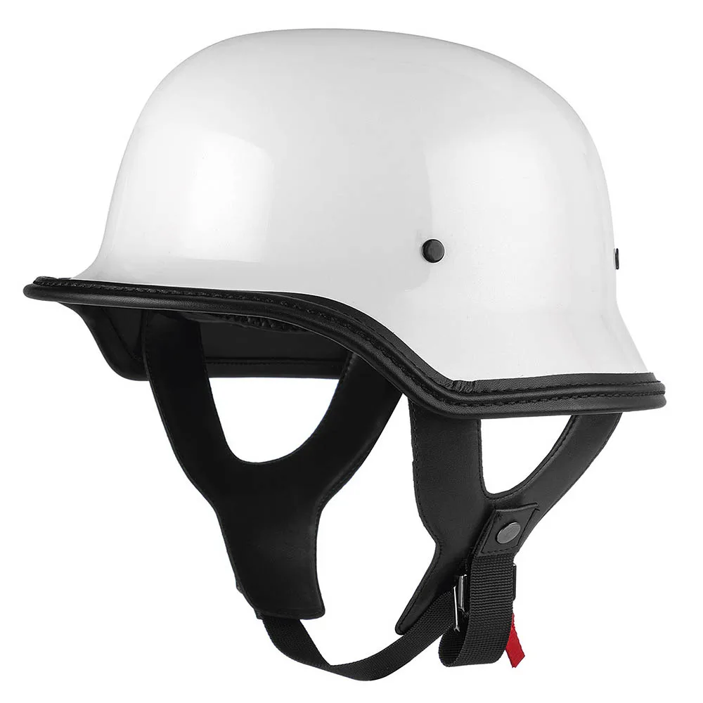 Casque de Moto soldat allemand casques de Moto équitation demi-casque rétro été Scoop casque Moto accessoires de Moto