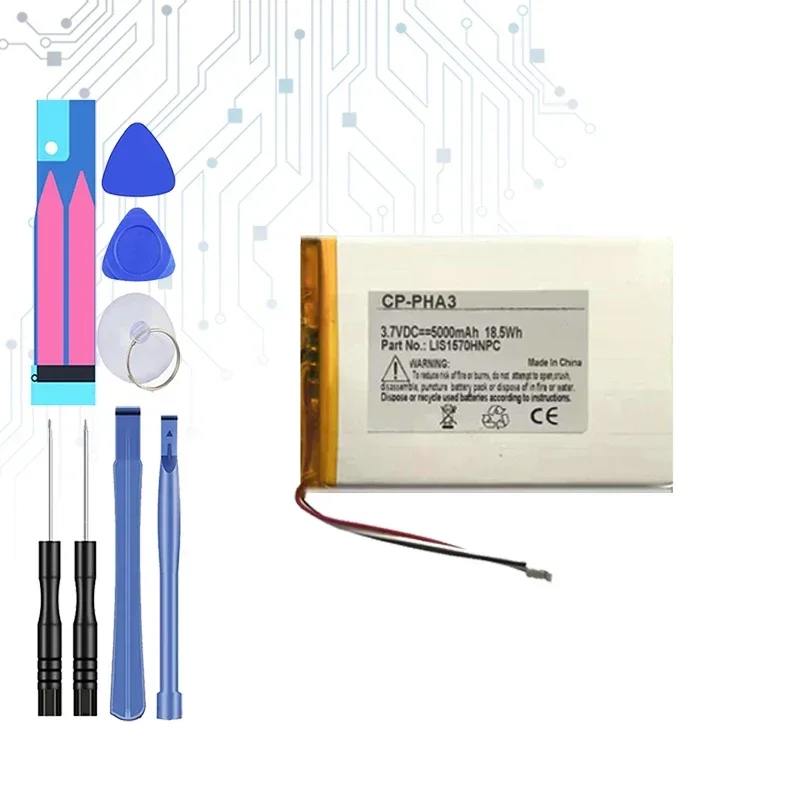 5000mAh Replacement Battery LIS1570HNPC for Sony SY6 PHA-3 PHA3 4-wire Plug Digital Batteries Warranty + Track NO