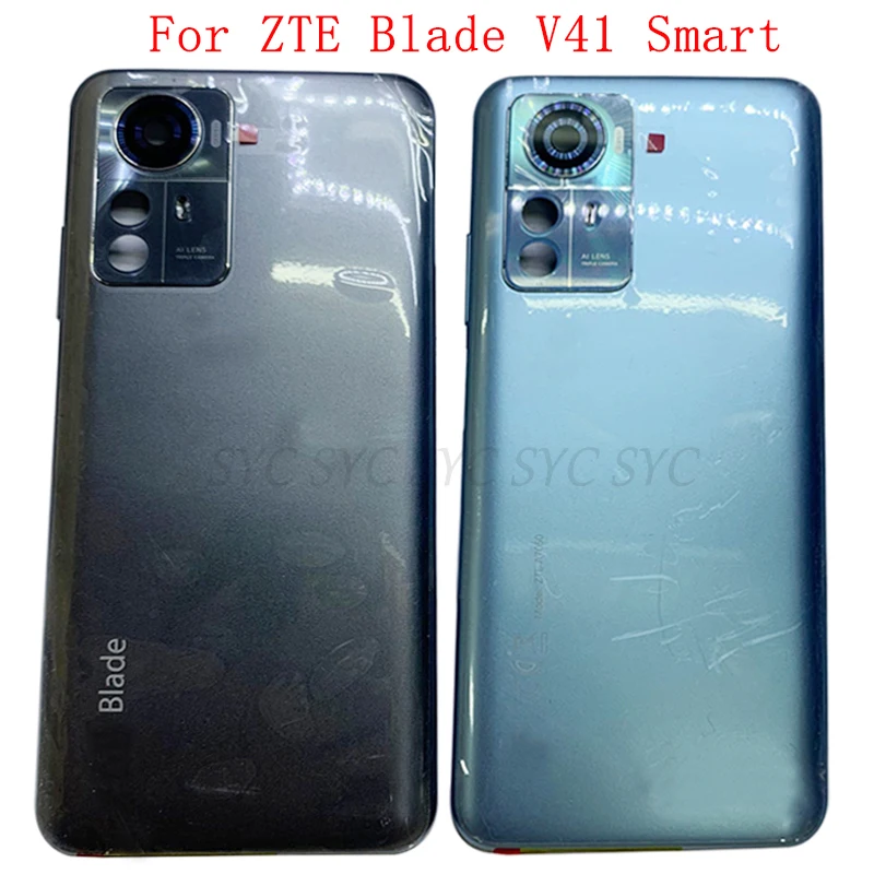 Battery Cover Rear Door Case Housing For ZTE Blade V41 Smart A7050 Back Cover with Camera Lens  Repair Parts