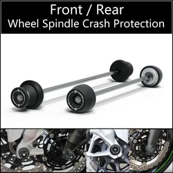 Front Rear wheel Spindle Crash Protection For Yamaha FZ-07 MT-07 XSR700 2013-2023